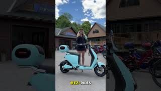 ADO MOPED BY EMMO🩵 #moped #ebike #fyp #foryou #adventureready #automobile