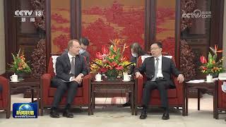 韩正会见来华出席中国发展高层论坛2023年年会的部分跨国公司负责人