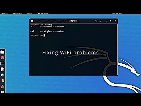 Fix WiFi Problem In Kali Linux | installing WiFi Drivers | 2020