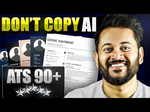 Best RESUME to Get JOB   Complete Guide & ATS Resume Format