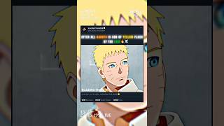 AFTER ALL NARUTO IS SON OF YELLOW FLASH 🔥☠️ #shorts #naruto #minato