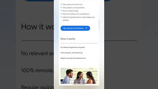 Free Data analytics certification by Google #shorts #cloudcomputing #google #coursera #dataanalytics