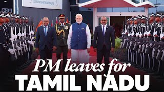 LIVE: PM Modi emplanes for Thoothukudi, Tamil Nadu