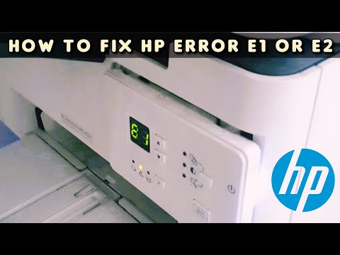 HP Printer E1 Error How to Fix 2023 Guide