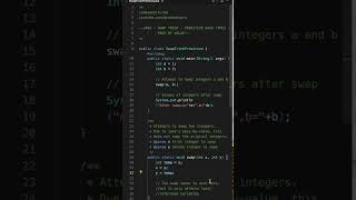 Tricky Interview Question - Java - Swap Values - Pass-by-Value.                    #java #swap