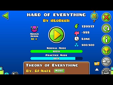 Hard of everything By Lobbe . Geometry Dash. Секретний шлях