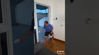 Weird prank on a son
