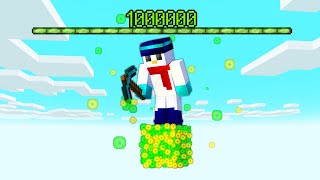 【マイクラ】1週間「1マス経験値ブロック」の世界でサバイバル生活してみた結果！？