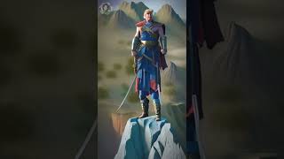 Donald (AI) Trump as a cinematic warrior #shorts #text2video