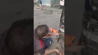Thar Corner Dent Work 🤯 #cars #motormechanic #denter #carrepair #smartwork #viral #shorts
