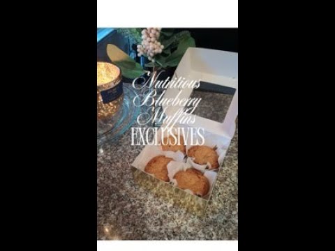 Nutritious and Delicious Blueberry Muffins!