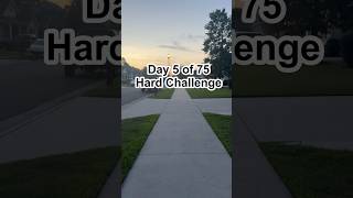 Day 5 of 75 Hard Challenge