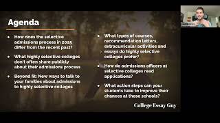 An Insider's Guide to Helping Students Apply to Highly Selective Colleges & Universities
