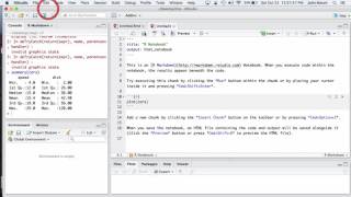 RStudio Notebook demo