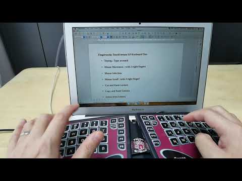My Fingerworks Touchstream LP Multi-Touch Keyboard listed on eBay