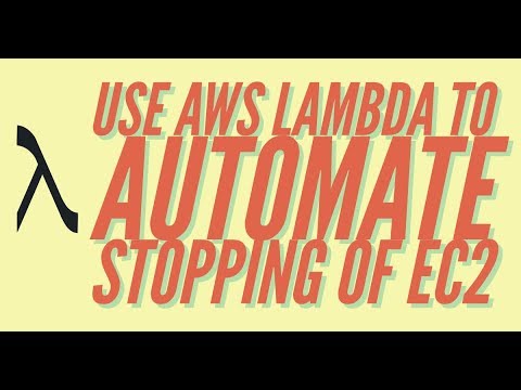 AWS Lambda Tutorial: Stop EC2 Every night with Lambda functions and Boto 3 Python SDK