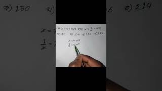 SSC math MCQ chapter 3.#maths #mathstricks #mathmcq #shorts