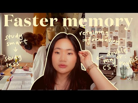 How to memorize efficiently | study less, smarter and retain information