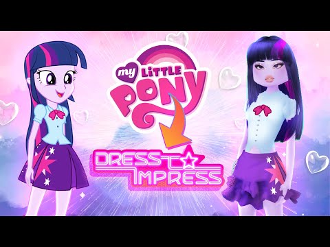 ONLY Dressing Up As MY LITTLE PONY CHARACTERS In DRESS To IMPRESS ROBLOX..?!