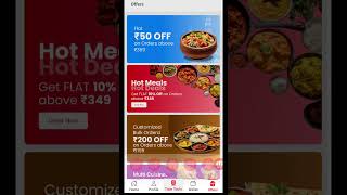 Zoopla indian-order food in train