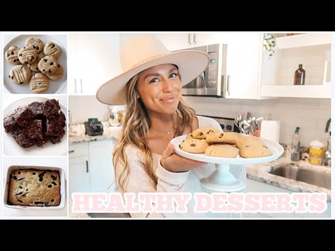 HEALTHY DESSERT RECIPES | 3 Healthier Treat Swaps!