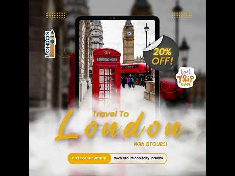🌍✨ London is Calling – and it’s on SALE! 🏰