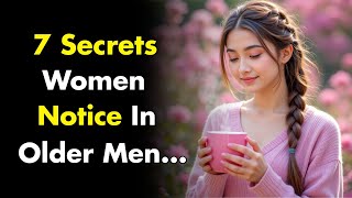 7 Secrets That Make Older Men Instantly More Attractive | Psychology Tips