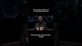 Snoop Dogg: Old Hip-Hop Is Real Music!