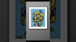 神から絵を描いた結果…＃アート　＃絵　＃イラスト　#art #shorts