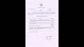 CU official notice l CU today notice l CU result review notice l CU notice result review