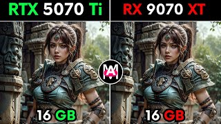 RX 9070 XT VS RTX 5070 Ti 20 GAMES TESTED