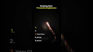 Ranking Best Fireworks Explosions EP.5 #ranking #shorts #short