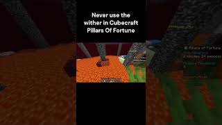 Never Use The Warden In Cubecraft Pillars Of Fortune In Minecraft