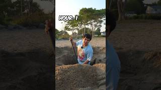 I Dug a Hole All The Way To China! #shorts