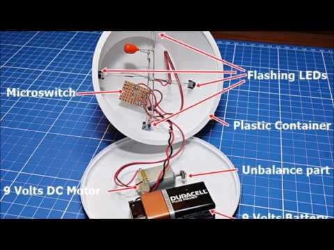 Maker: The rotating and moving plastic container