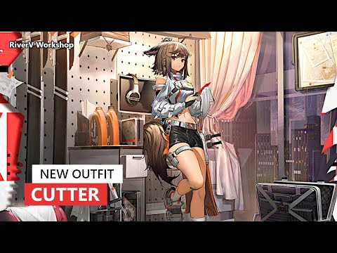 Cutter New Skin | Arknights/明日方舟 カッターの新コーデ