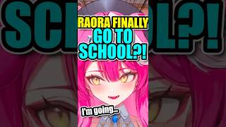 😲RAORA going to SCHOOL ANNOUNCEMENT?! #holoen #vtuber