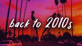 Best songs of the decade 2000 to 2010 ❤️ throwback 2000s summer road trip playlist | Nostalgia Mix