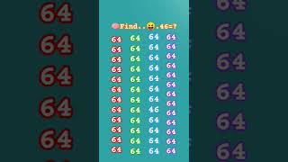 find the odd number #quiz #puzzle #challenge #education #maths #gkhindishort #ढूंढो #youtubeshorts
