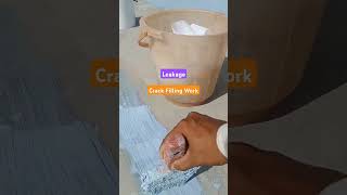 Cracks Filling Work #nice #success #work #construction #naat #velamunda #leakage #repairs #shorts
