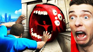 Entering TRAIN EATER MONSTER In GTA 5 (Terrifying)