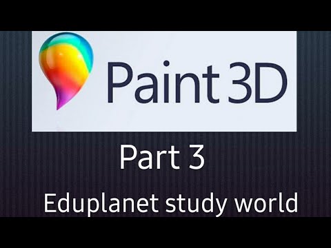 #funwithpaintclass4 #paint3D #computer PAINT 3D FOR CLASS 4 | COMPUTER | PART 3