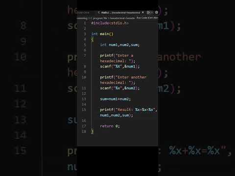 Sum of two hexadecimal number || hexadecimal Addition || Addition of hexadecimal numbers@CodingTech