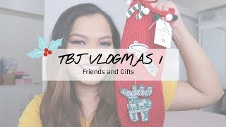 TBJ VLOGMAS 1: Friends and PR Gifts!