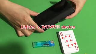 WOW511 new playing cards cheating device in China #playingcardscheatingdevice