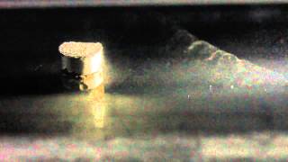 Muons vapor trails in a cloud chamber