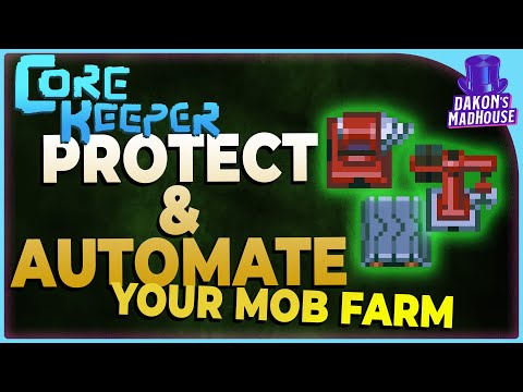 Protect and Automate Your Mob Farm | Core Keeper 1.1