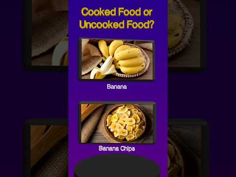 Would you eat this Cooked or Raw? #bananachips #foodshorts