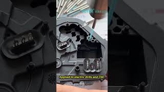 Ceramic fiber brush (for micro holes/inner grooves) #machine #deburringtools #cncmachine #deburring