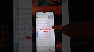 Content Monetization New Update | Facebook Monetization New Update #facebookcontentmonetization